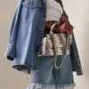 Acne Studios Distortion Tie-Dyed Suede Bag 2 Acne Studios Distortion Tie-Dyed Suede Bag -Lady Fashion Store acne studios blue fn wn bags000284