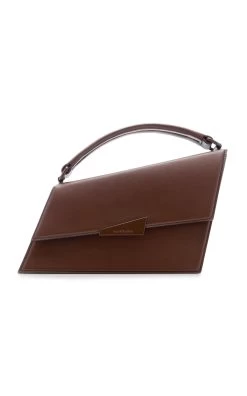Acne Studios Distortion Leather Bag -Lady Fashion Store acne studios brown distortion regular 2