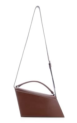 Acne Studios Distortion Leather Bag -Lady Fashion Store acne studios brown distortion regular 4