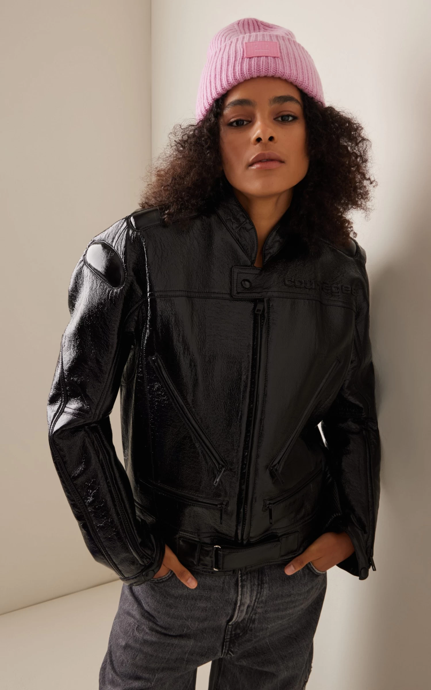 Acne Studios Pansy N Face Appliquéd Wool Beanie 3 Acne Studios Pansy N Face Appliquéd Wool Beanie