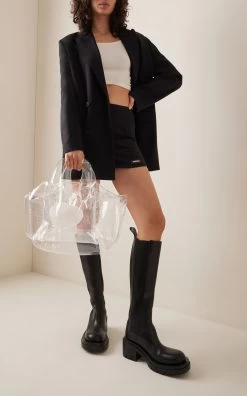 Acne Studios Adhea Inflatable PVC Tote Bag