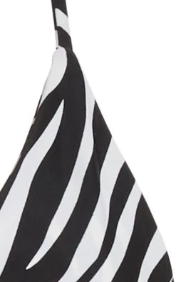 Tyra Bikini Top -Lady Fashion Store aexae animal tyra tie neck top 1