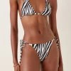 Tyra Bikini Top -Lady Fashion Store aexae animal tyra tie neck top