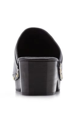 Bibi Studded Leather Clogs 9 Bibi Studded Leather Clogs -Lady Fashion Store aeyde black bibi calf leather black 55mm 2