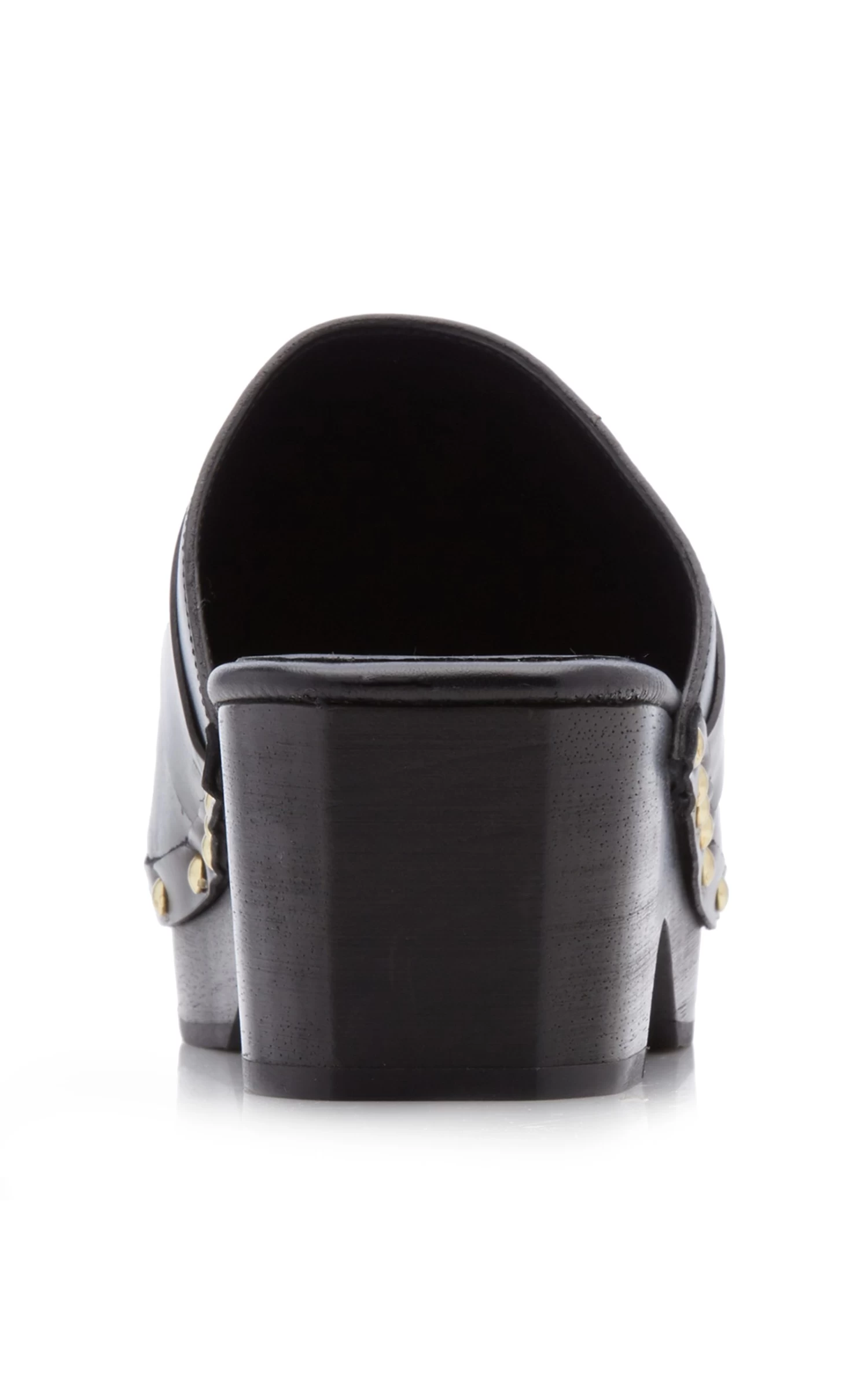 Bibi Studded Leather Clogs 5 Bibi Studded Leather Clogs - Image 3