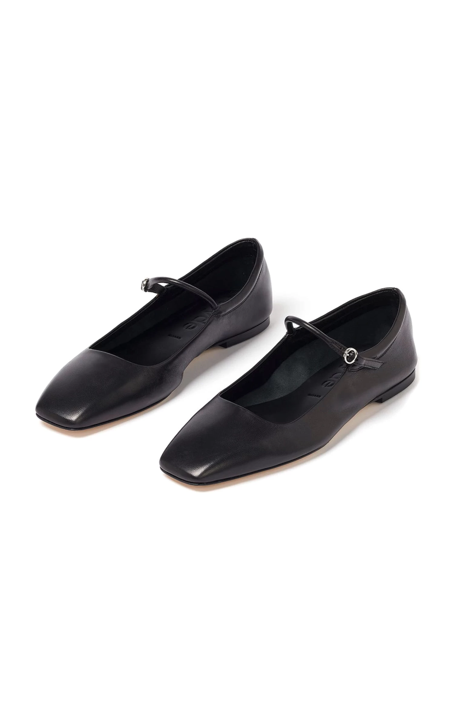 Uma Nappa Leather Mary Jane Flats 4 Uma Nappa Leather Mary Jane Flats - Image 2