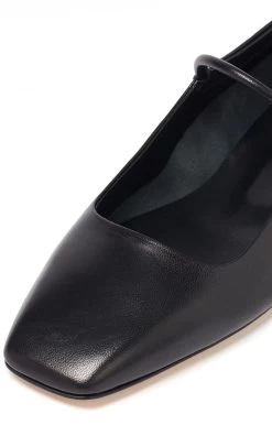 Uma Nappa Leather Mary Jane Flats 9 Uma Nappa Leather Mary Jane Flats -Lady Fashion Store aeyde black uma nappa leather 3