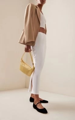 Uma Velvet Mary Jane Flats