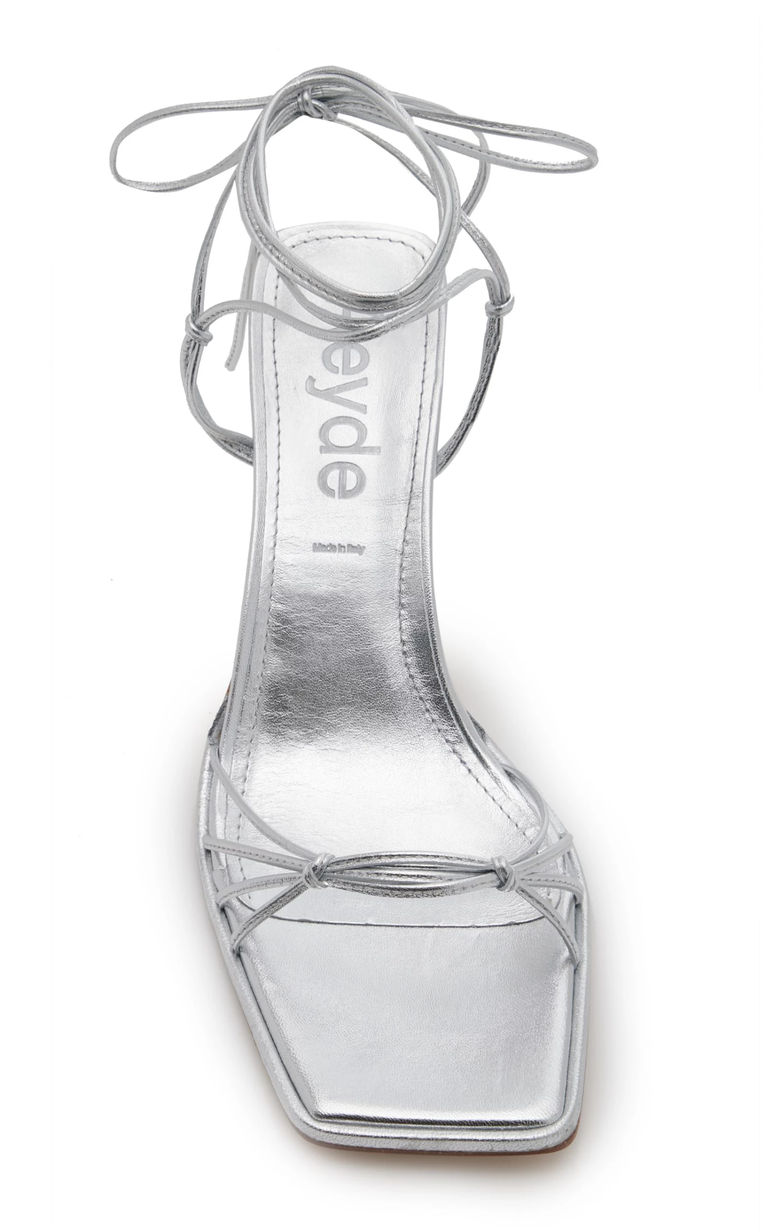 Roda Laminated Metallic Leather Sandals 4 Roda Laminated Metallic Leather Sandals - Image 2