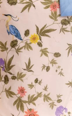 Agustina Anfora Linen Pareo -Lady Fashion Store agua by agua bendita light pink agustina anfora linen pareo 3