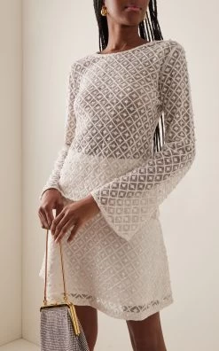 Freya Crystal And Pearl-Embellished Top