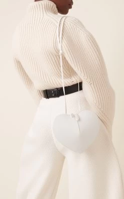 ALAIA One Piece Leather Belt -Lady Fashion Store alaia black one piece leather belt 1