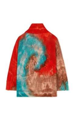 Alanui California Dreamin Wool Cardigan -Lady Fashion Store alanui multi california dreamin net cardigan 4