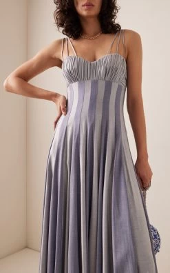 Paneled Maxi Dress