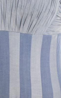 Paneled Maxi Dress -Lady Fashion Store alejandra alonso rojas grey paneled maxi dress 3