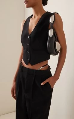 ALEXANDER WANG Dome Small Leather Shoulder Bag