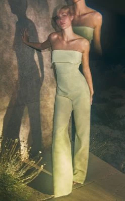 Kaye Stapless Wide-Leg Jumpsuit