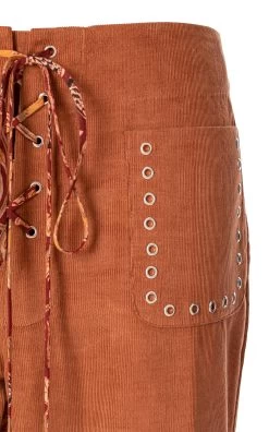 Jodhpur Tawny Cotton Corduroy Pants 7 Jodhpur Tawny Cotton Corduroy Pants -Lady Fashion Store alix of bohemia brown jodhpur tawny cotton corduroy pants 2