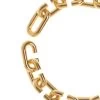 C Polished Gold Vermeil Thick Bracelet -Lady Fashion Store all blues gold c polished gold vermeil bracelet