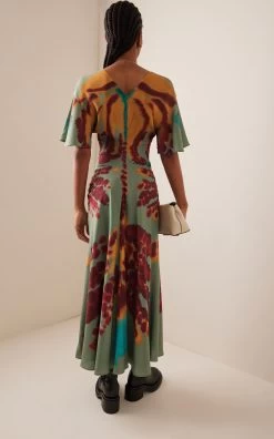 Pelopenese Maxi Dress -Lady Fashion Store altuzarra multi pelopense dress 2