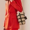 Watermill Raffia Bucket Bag -Lady Fashion Store altuzarra neutral watermill bag bucket
