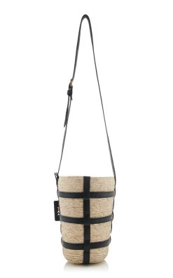 Watermill Raffia Bucket Bag 8 Watermill Raffia Bucket Bag -Lady Fashion Store altuzarra neutral watermill bag bucket 2