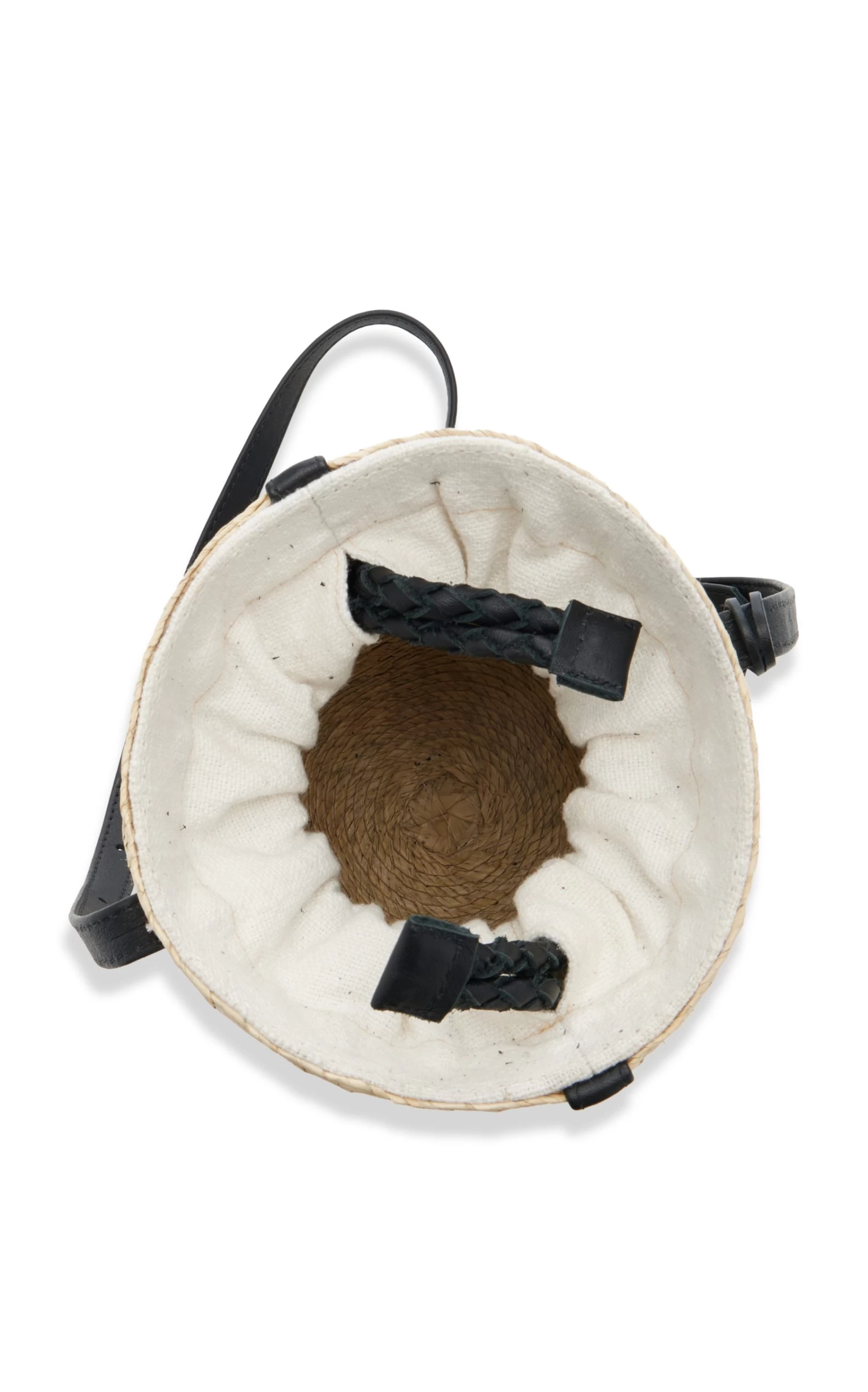 Watermill Raffia Bucket Bag 6 Watermill Raffia Bucket Bag - Image 4