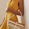 Watermill Palm Baguette Bag -Lady Fashion Store altuzarra orange watermill baguette