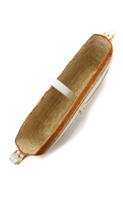 Watermill Palm Baguette Bag 11 Watermill Palm Baguette Bag -Lady Fashion Store altuzarra orange watermill baguette 3