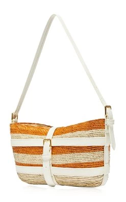 Watermill Palm Baguette Bag 12 Watermill Palm Baguette Bag -Lady Fashion Store altuzarra orange watermill baguette 4