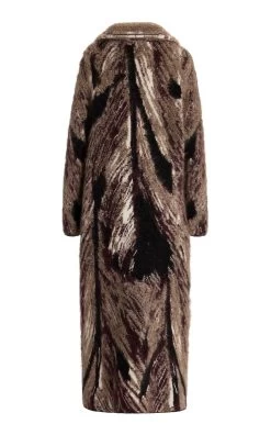 Herophile Mohair-Blend Coat -Lady Fashion Store altuzarra print herophile coat 4
