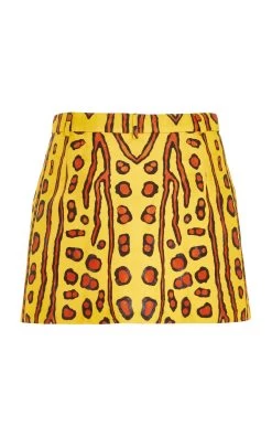 Zola Printed Mini Skirt -Lady Fashion Store altuzarra print zola printed mini skirt 2