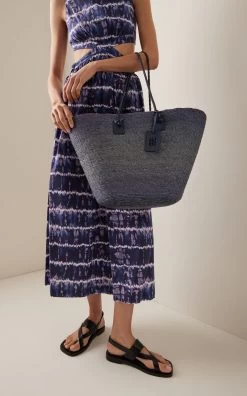 Watermill Large Straw Bag