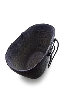 Watermill Large Straw Bag -Lady Fashion Store altuzarra purple watermill bag large 2 3