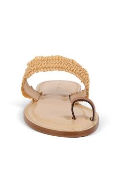 Shela Braided Leather Sandals -Lady Fashion Store amanu inc gold style 6 shela 2