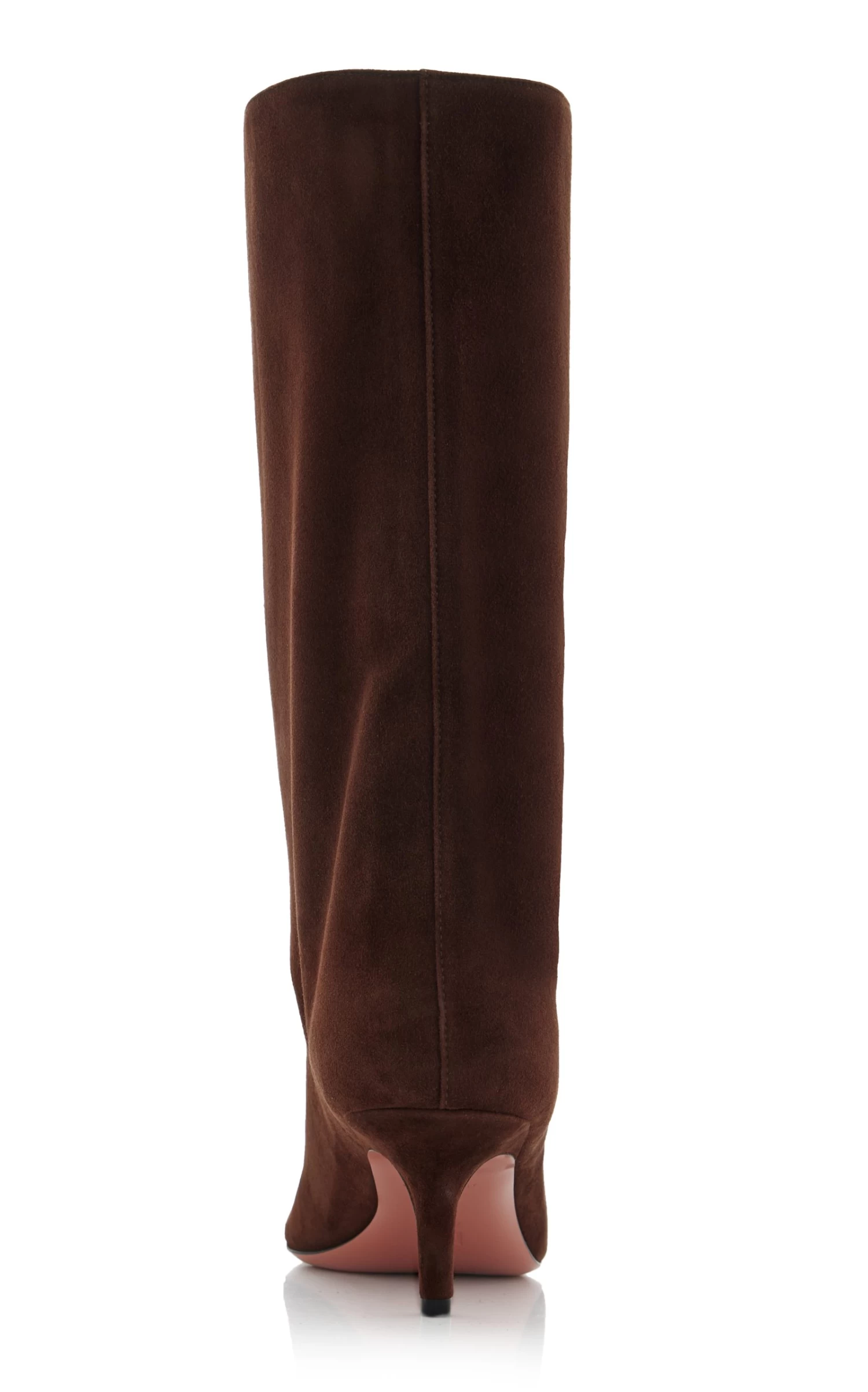 Amina Muaddi Fiona Suede Ankle Boots 5 Amina Muaddi Fiona Suede Ankle Boots - Image 3