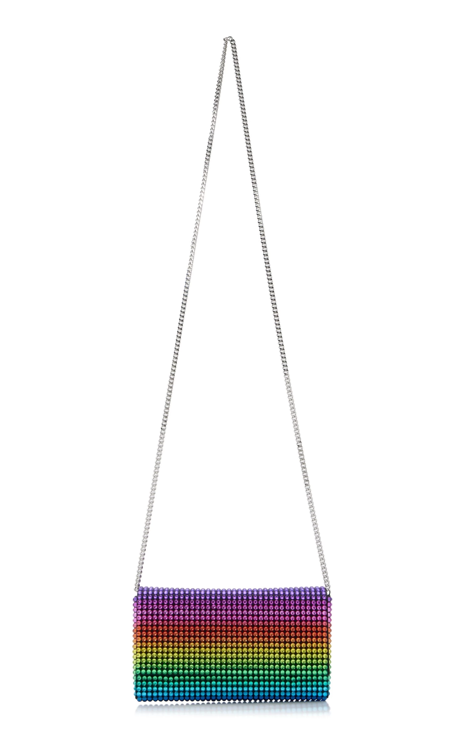 Amina Muaddi Super Amini Paloma Satin Clutch 5 Amina Muaddi Super Amini Paloma Satin Clutch - Image 3