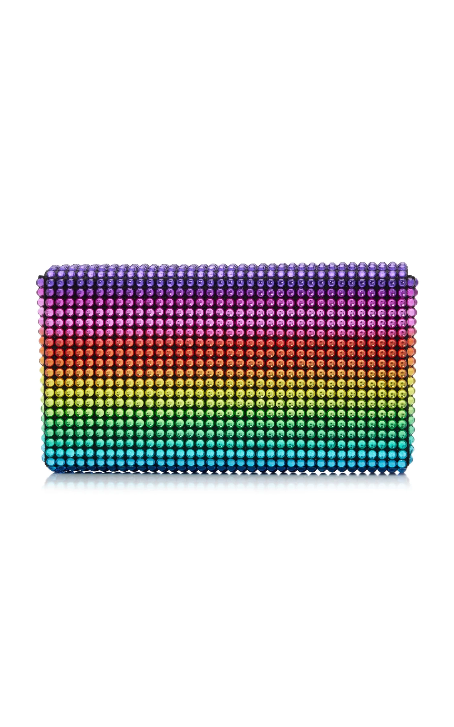 Amina Muaddi Super Amini Paloma Satin Clutch 8 Amina Muaddi Super Amini Paloma Satin Clutch - Image 6