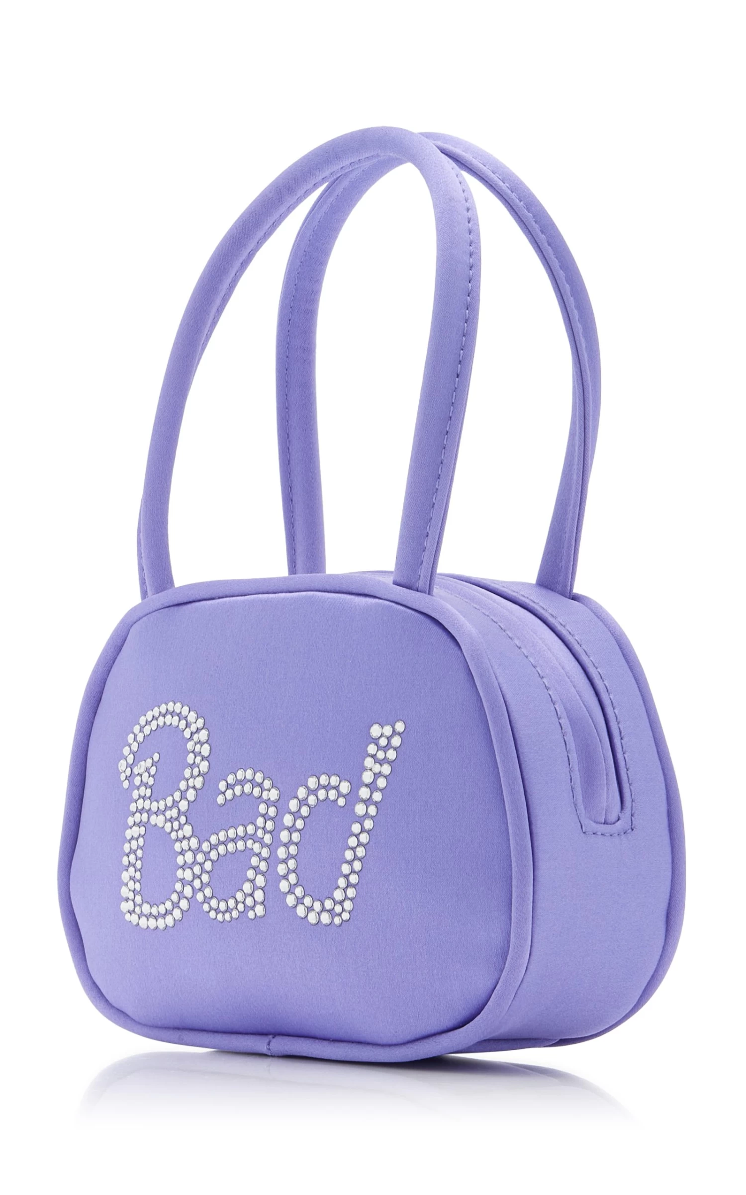 Amina Muaddi Super Amini Baddie Satin Bag 4 Amina Muaddi Super Amini Baddie Satin Bag - Image 2