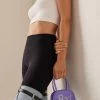 Amina Muaddi Super Amini Baddie Satin Bag -Lady Fashion Store amina muaddi purple superamini baddie satin bag