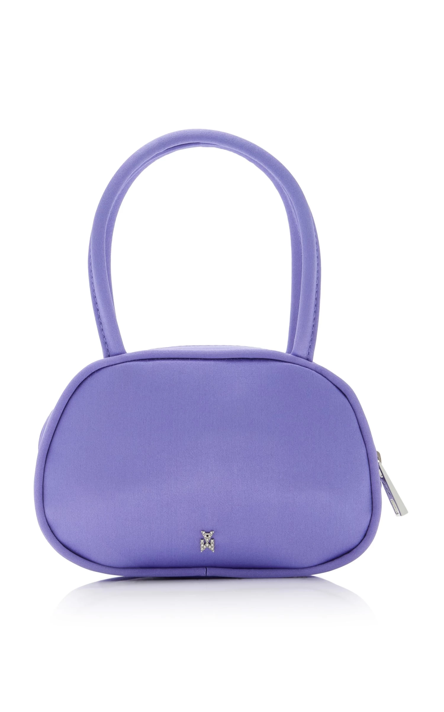 Amina Muaddi Super Amini Baddie Satin Bag 5 Amina Muaddi Super Amini Baddie Satin Bag - Image 3