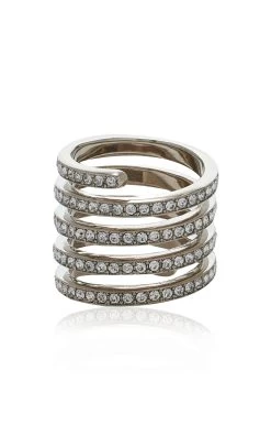 Amina Muaddi Vittoria Crystal-Embellished Silver-Tone Ring 9 Amina Muaddi Vittoria Crystal-Embellished Silver-Tone Ring -Lady Fashion Store amina muaddi silver vittoria ring 3