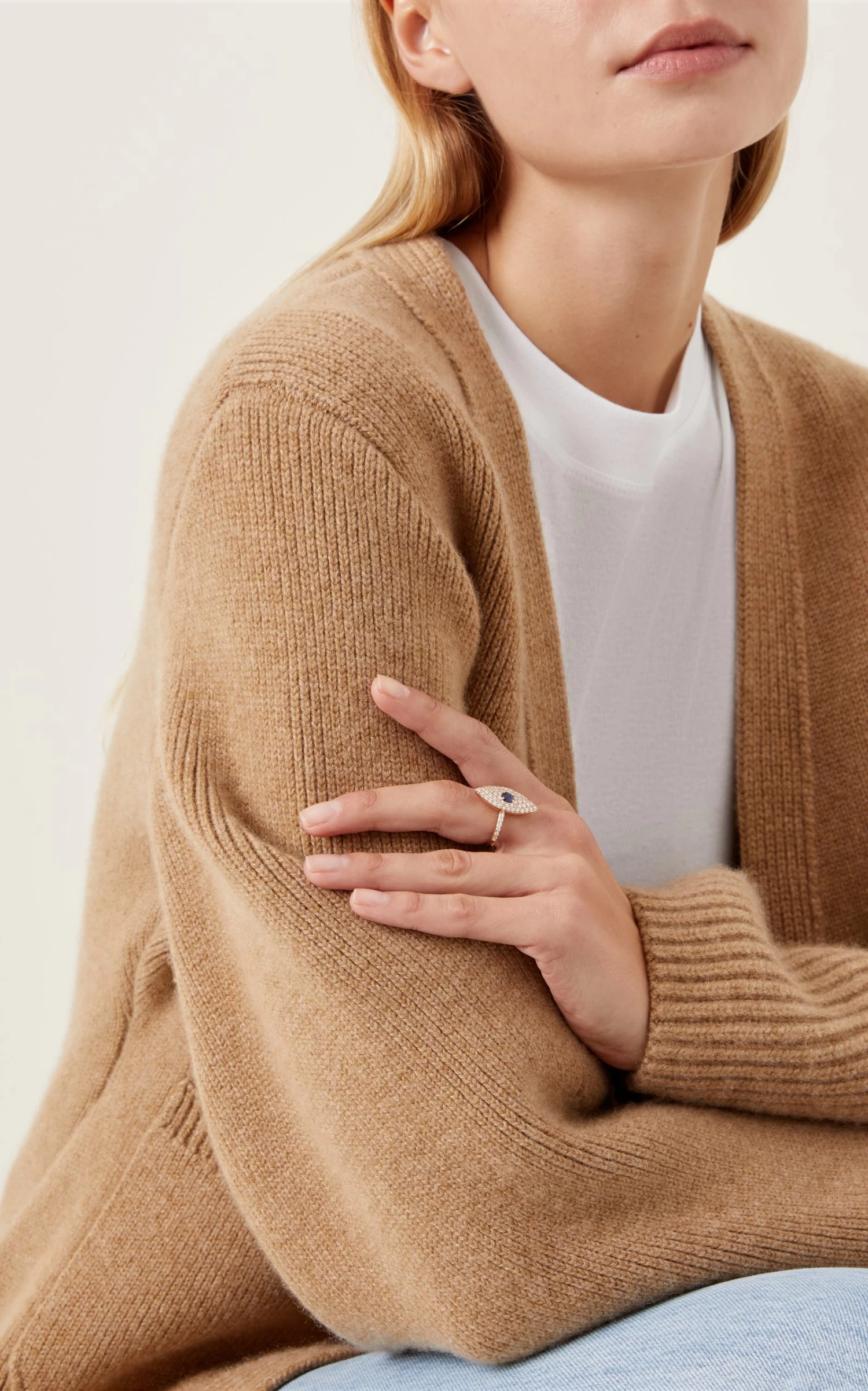 18K Gold, Diamond And Sapphire Ring 3 18K Gold, Diamond And Sapphire Ring