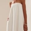 Delfina Strapless Midi Dress
