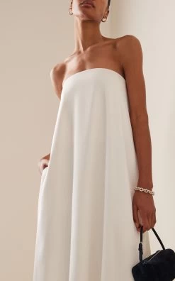 Delfina Strapless Midi Dress