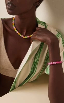 Anni Lu Paradiso Jade, Pearl Necklace