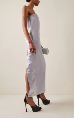 Amrita Croc-Effect Leather Platform Pumps