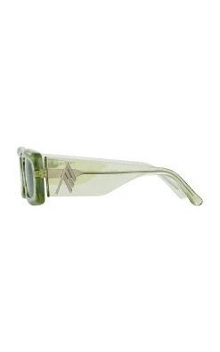Mini Marfa Square-Frame Acetate Sunglasses -Lady Fashion Store attico green mini marfa 2 2