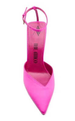Perine Satin Pumps 9 Perine Satin Pumps -Lady Fashion Store attico pink perine satin pumps 2