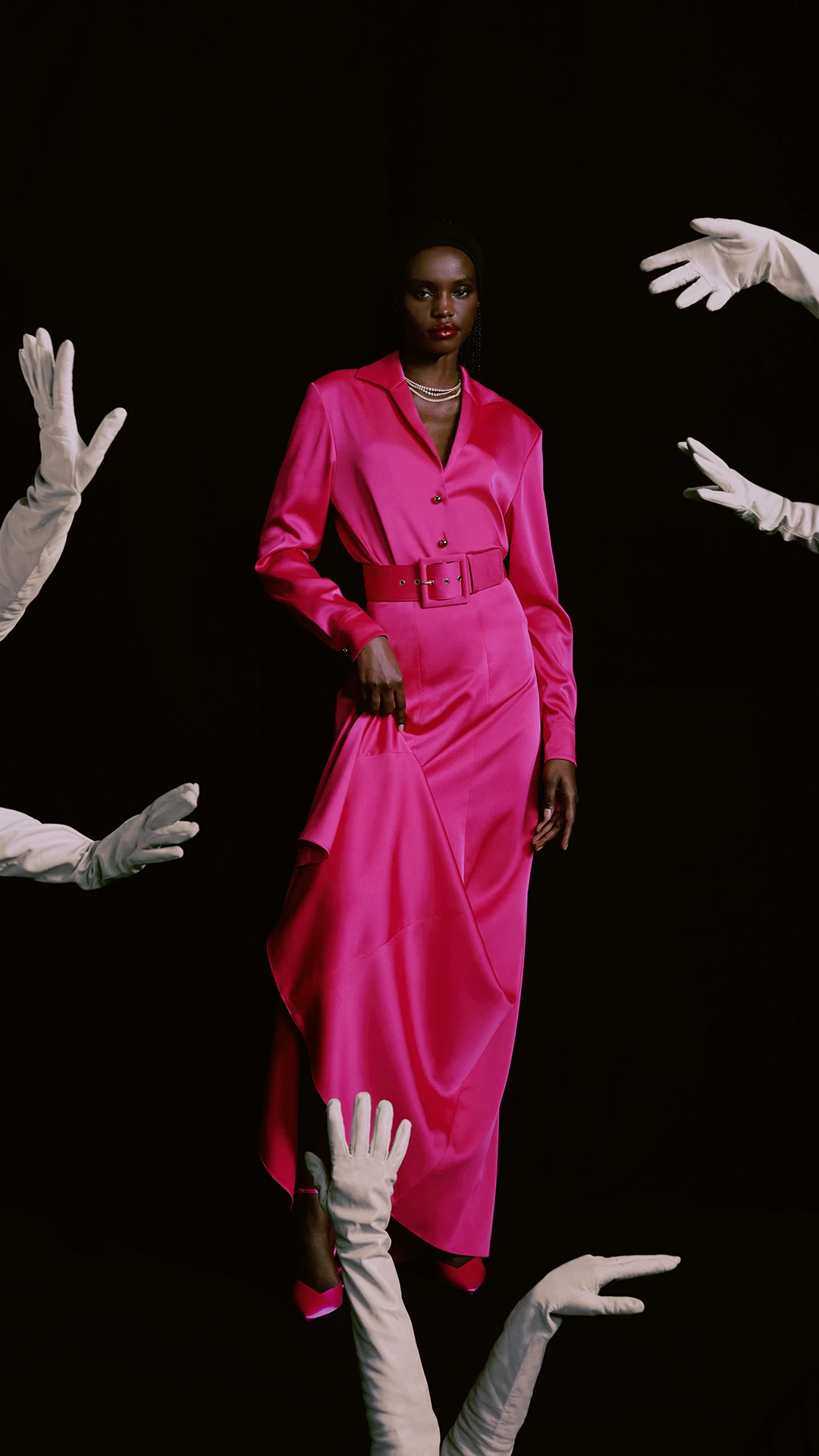 Perine Satin Pumps 3 Perine Satin Pumps